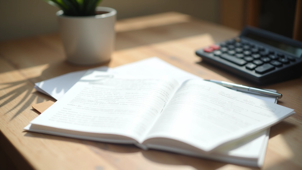 Notes manuscrites et calculs de tarifs journalistiques sur un bureau