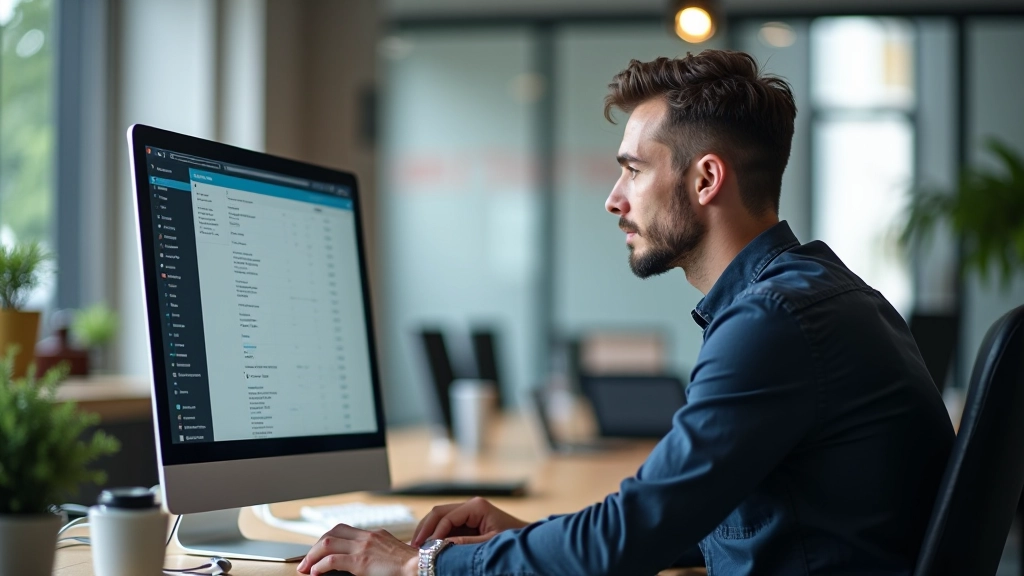 Écran d'ordinateur montrant une page de contact de rédaction, liste de noms et emails, interface de navigateur web claire