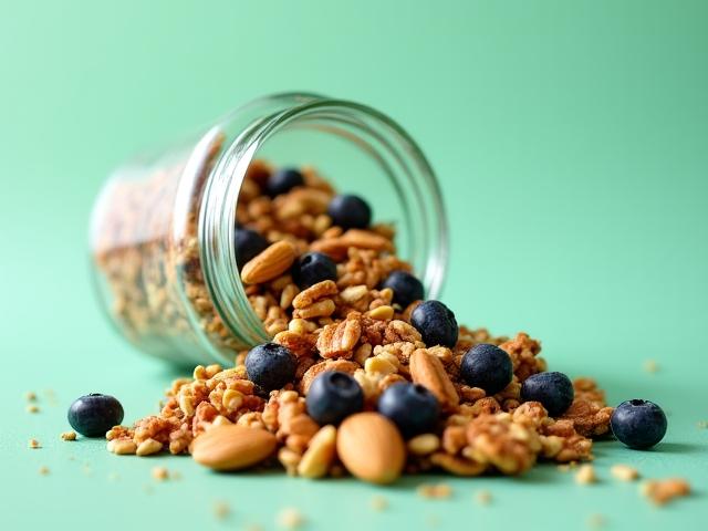 Premium sprouted nut and dried berry mix